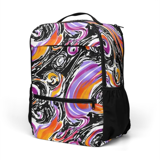 Inferno Spiral on a Utility Backpack