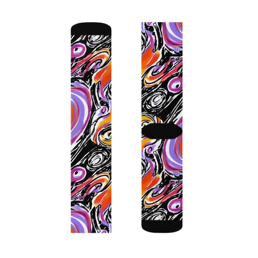 Inferno Spiral on a Socks