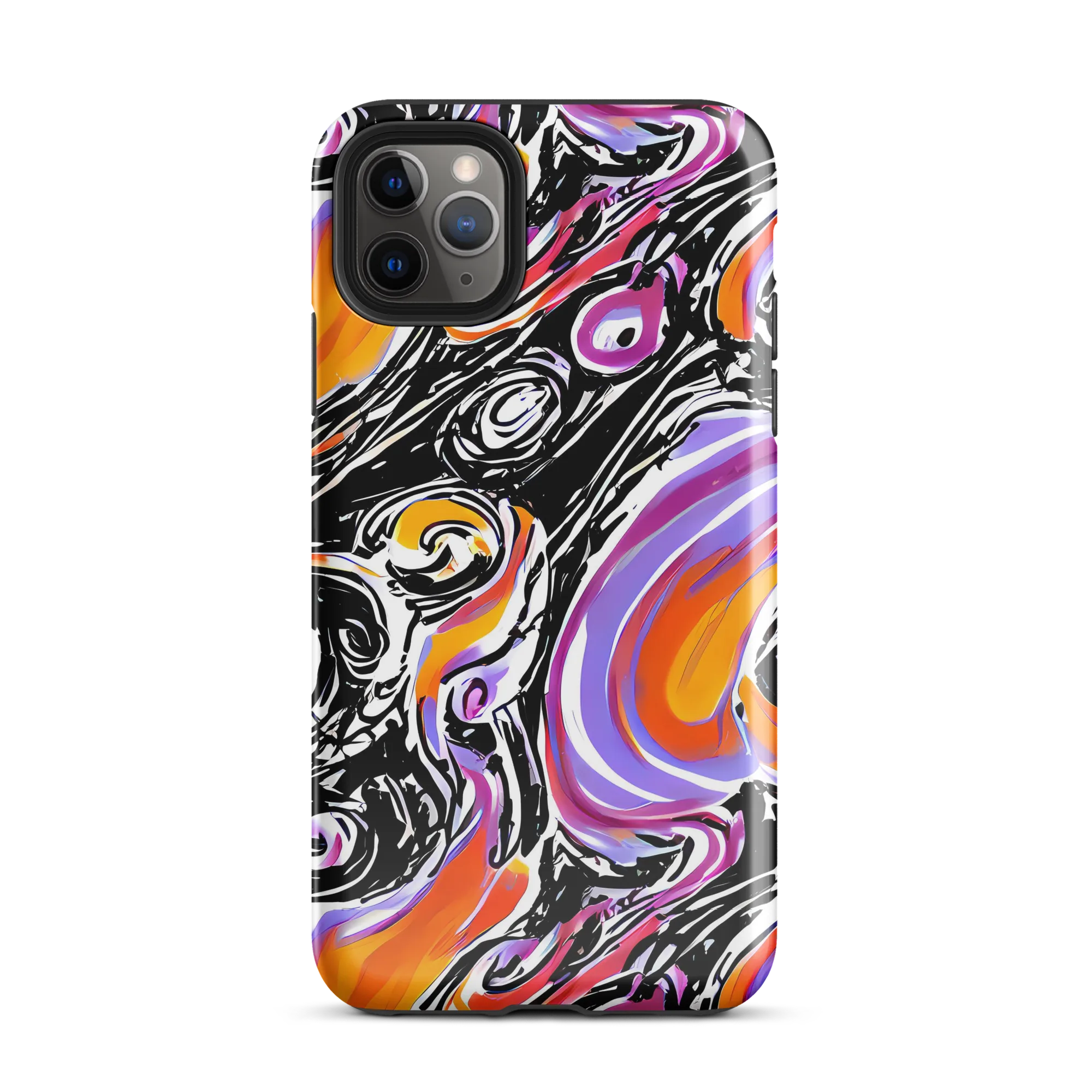 Inferno Spiral on Tough Case for iPhone® — Front