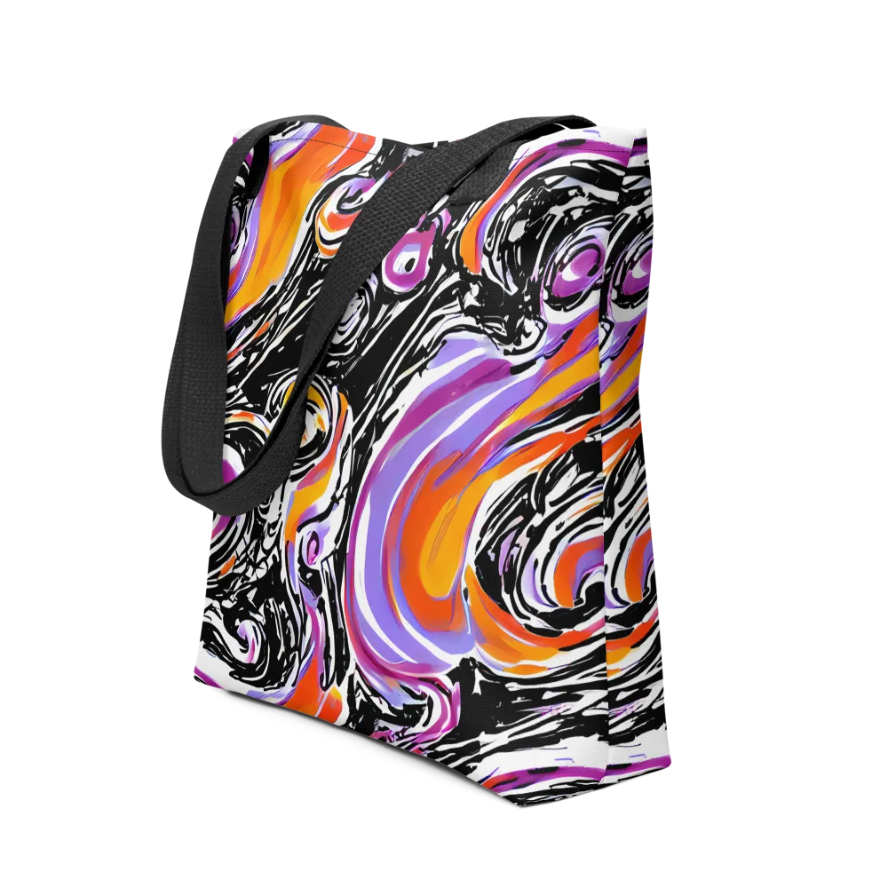 Inferno Spiral on Tote Bag — Front