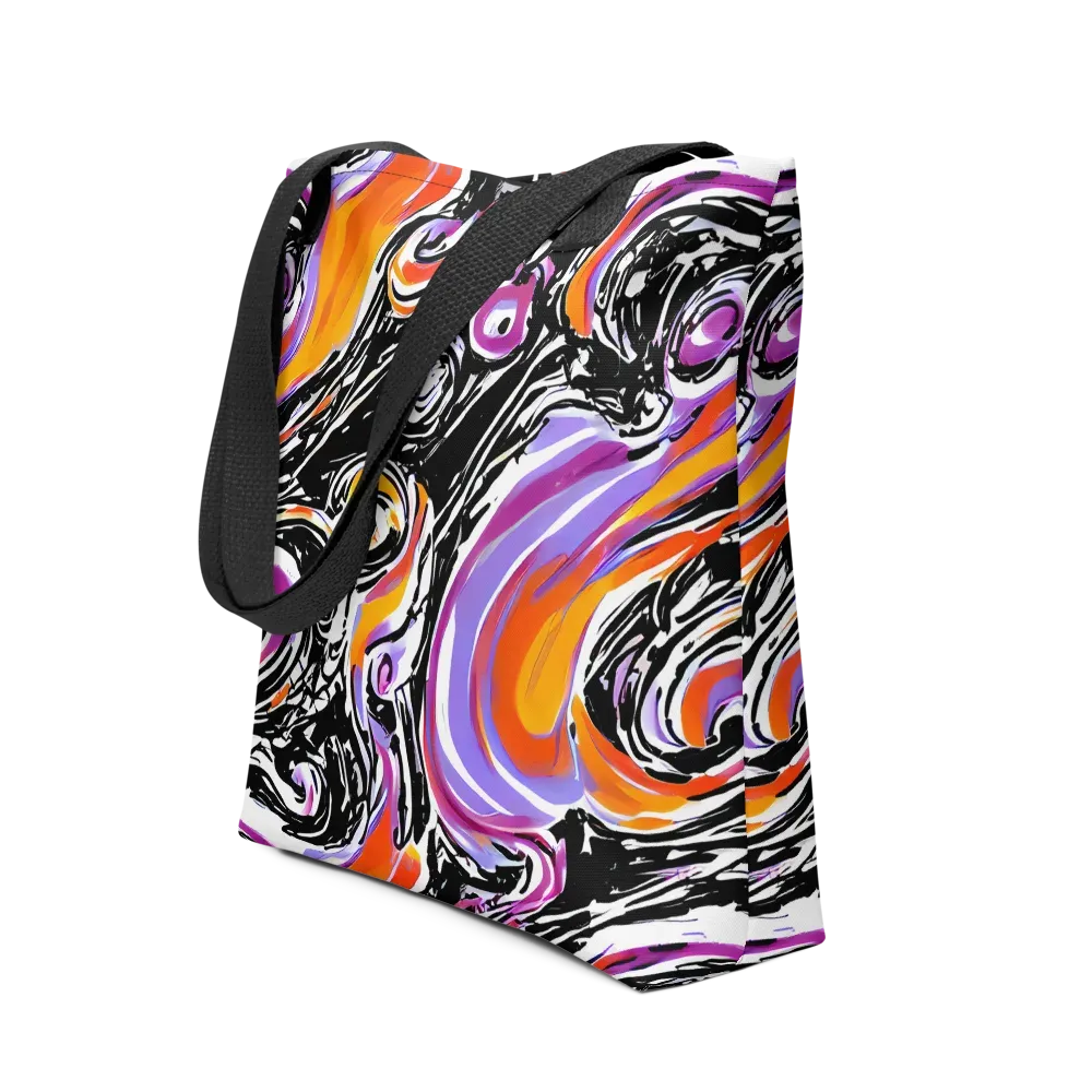 Inferno Spiral on Tote Bag — Front