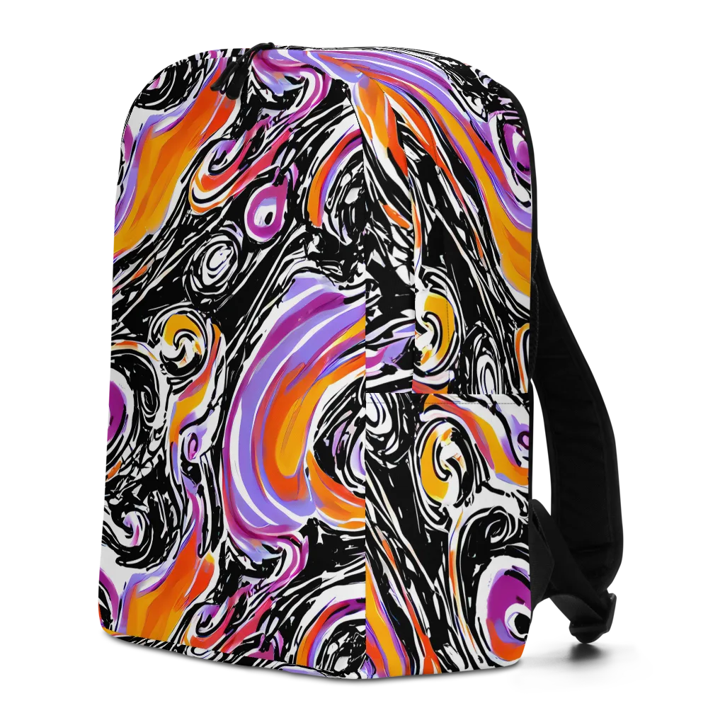 Inferno Spiral on Minimalist Backpack — Left