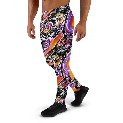 Inferno Spiral on a Men's Joggers