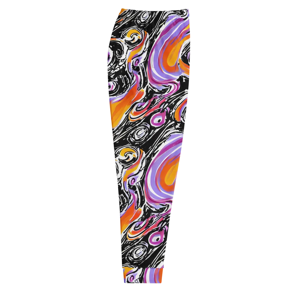 Inferno Spiral on Men's Joggers — Right