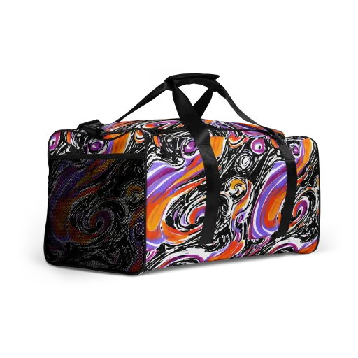 Inferno Spiral on a Duffle Bag