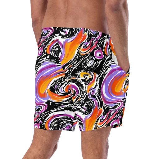 Inferno Spiral on a Swim Trunks