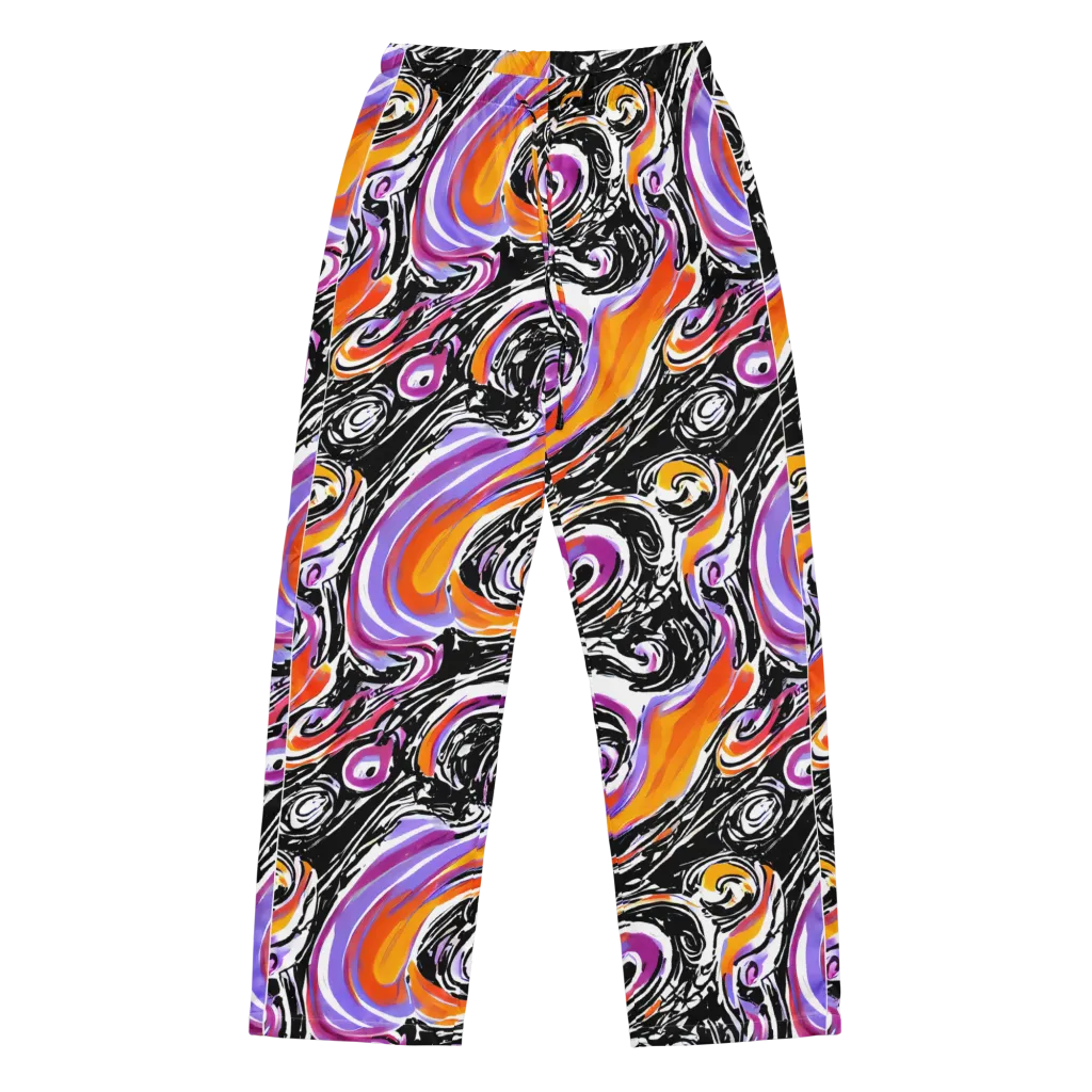 Inferno Spiral on Women's Pajama Pants — Front