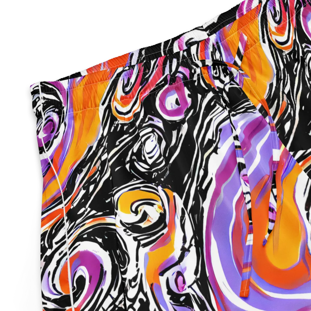 Inferno Spiral on Women's Pajama Shorts — Product details