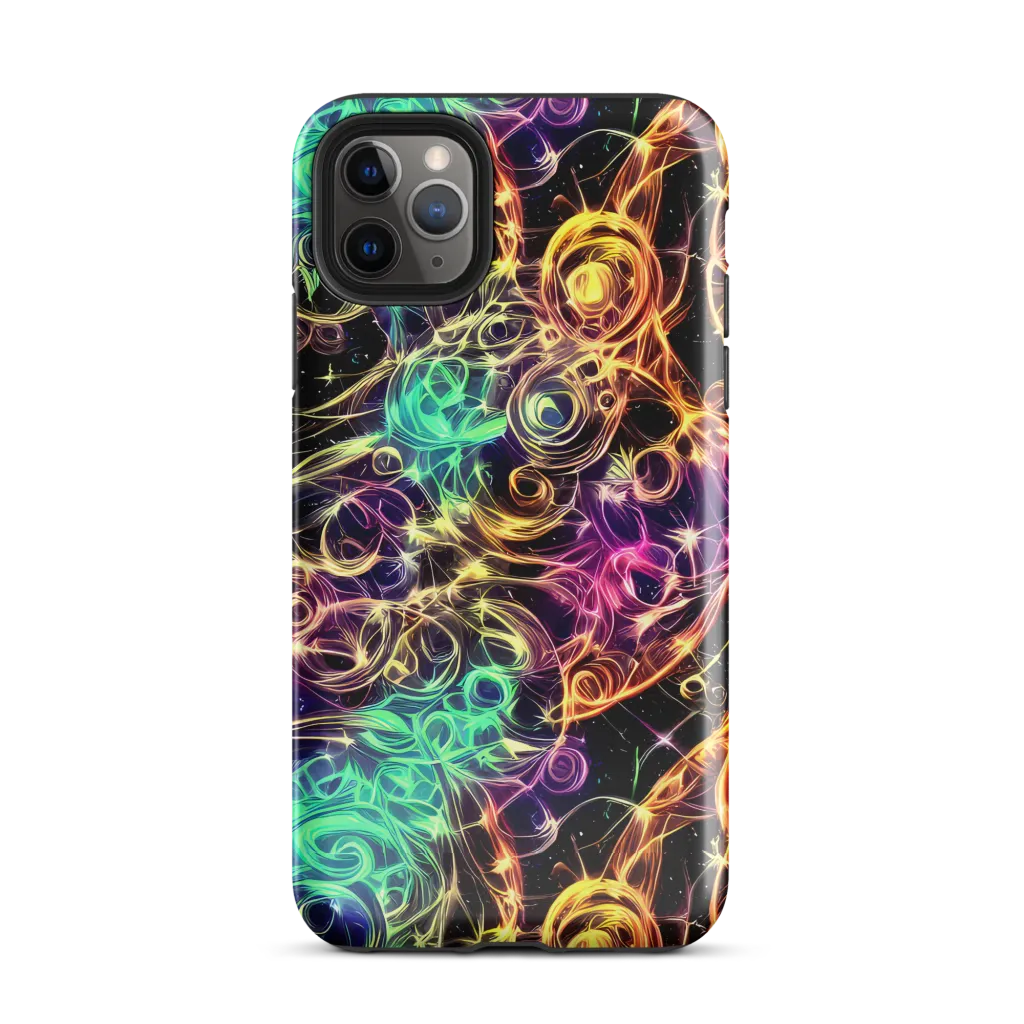 Radiant Spiral on Tough Case for iPhone® — Front