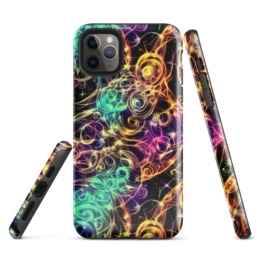 Radiant Spiral on Tough Case for iPhone® — Front
