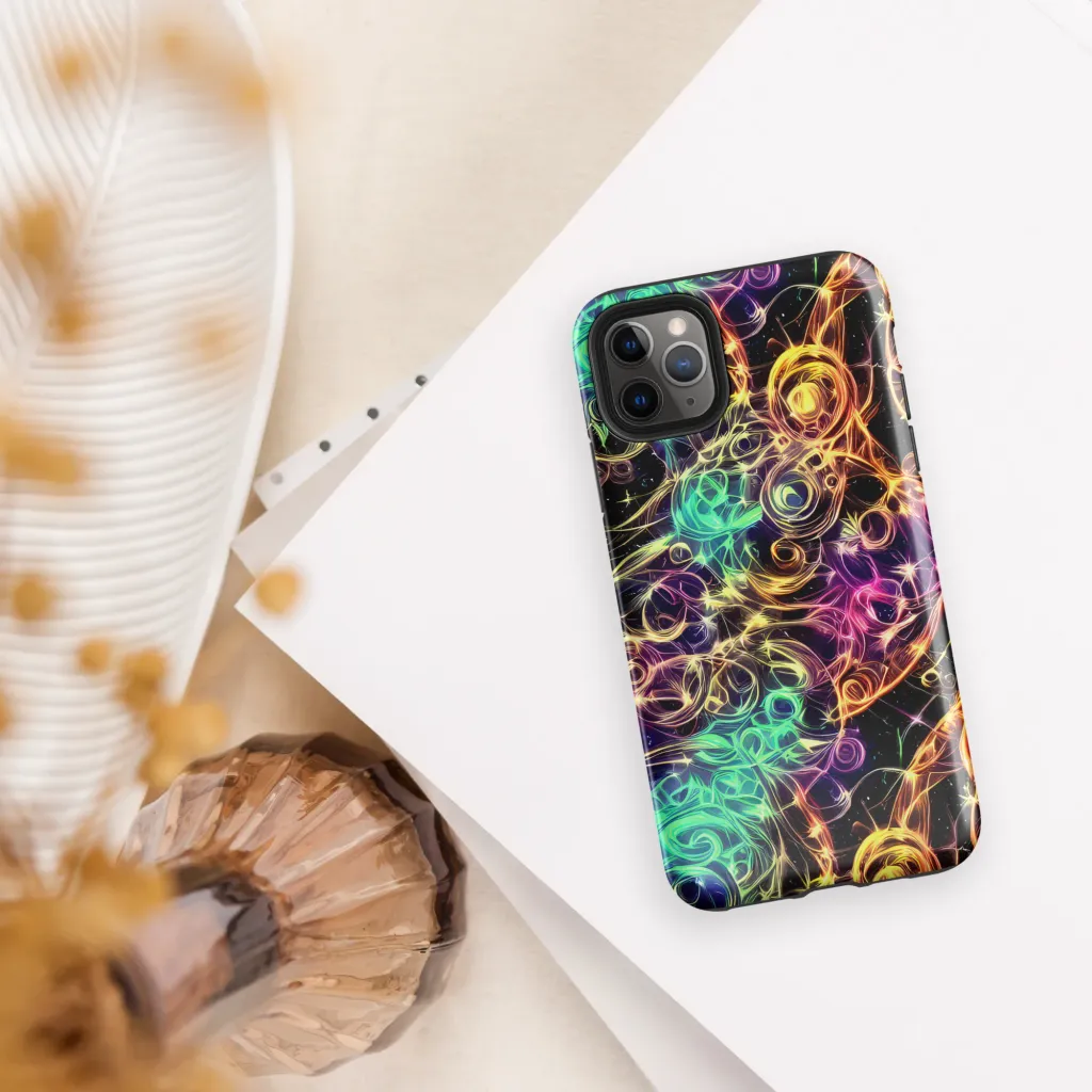 Radiant Spiral on Tough Case for iPhone® — Front