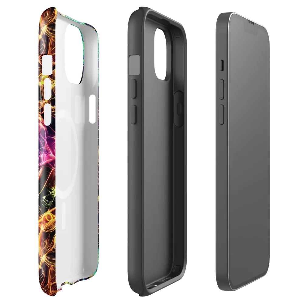Radiant Spiral on MagSafe Tough Case for iPhone® — Front