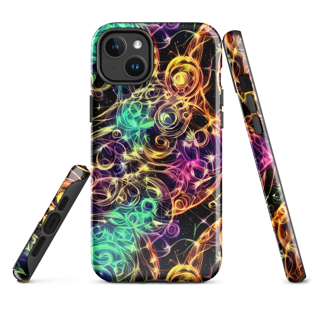 Radiant Spiral on MagSafe Tough Case for iPhone® — Front