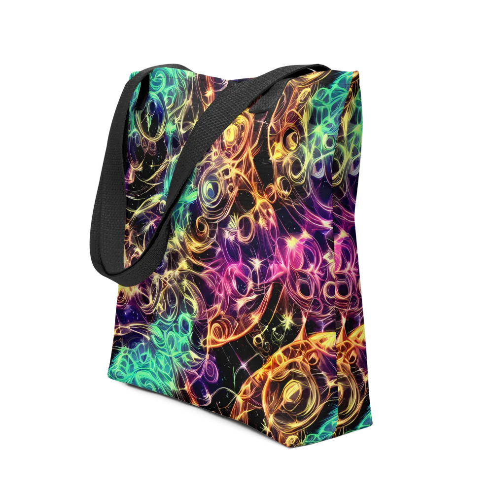 Radiant Spiral on Tote Bag — Front