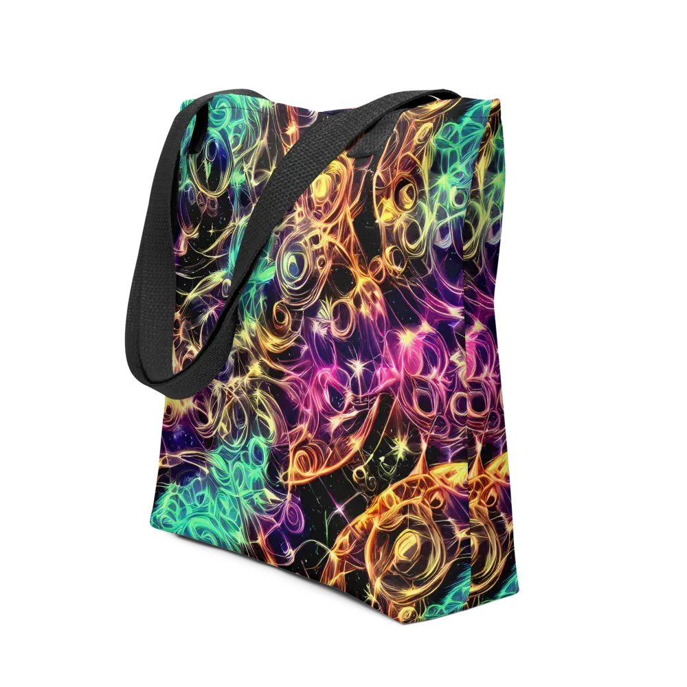 Radiant Spiral on Tote Bag — Front