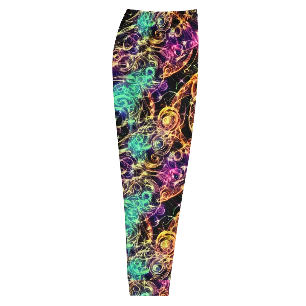 Radiant Spiral on Men's Joggers — Right
