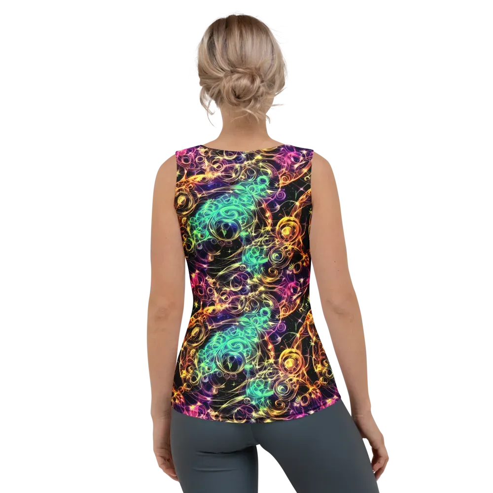Radiant Spiral on Women's Tank Top — Back
