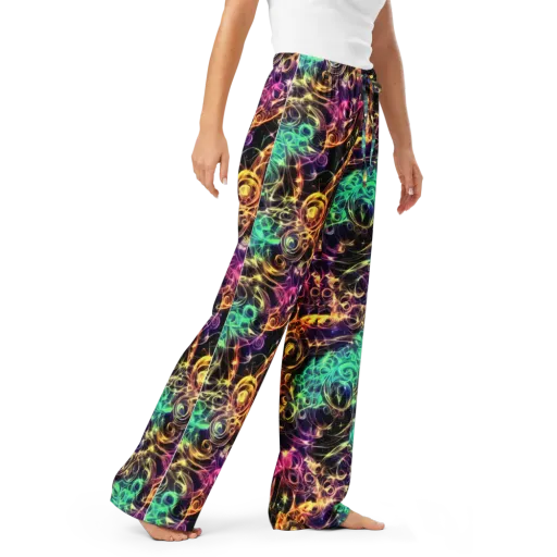 Radiant Spiral on a Women's Pajama Pants