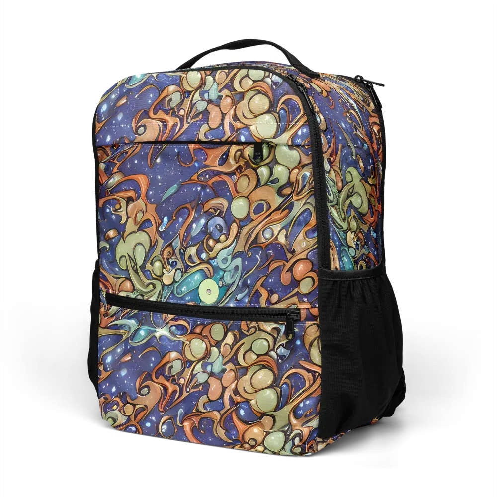 Celestial Melt on Utility Backpack — Left Front