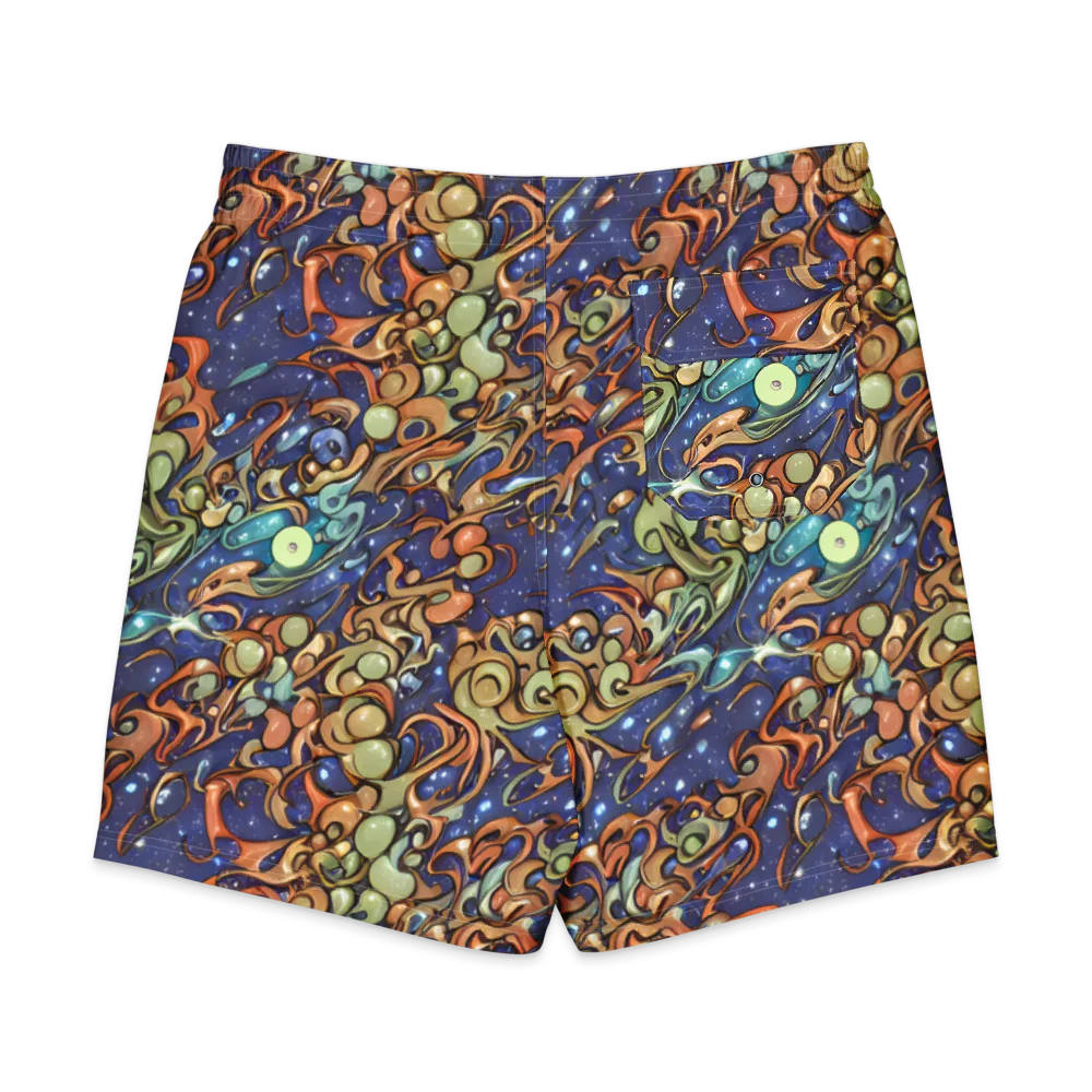 Celestial Melt on Men's Board Shorts — Back