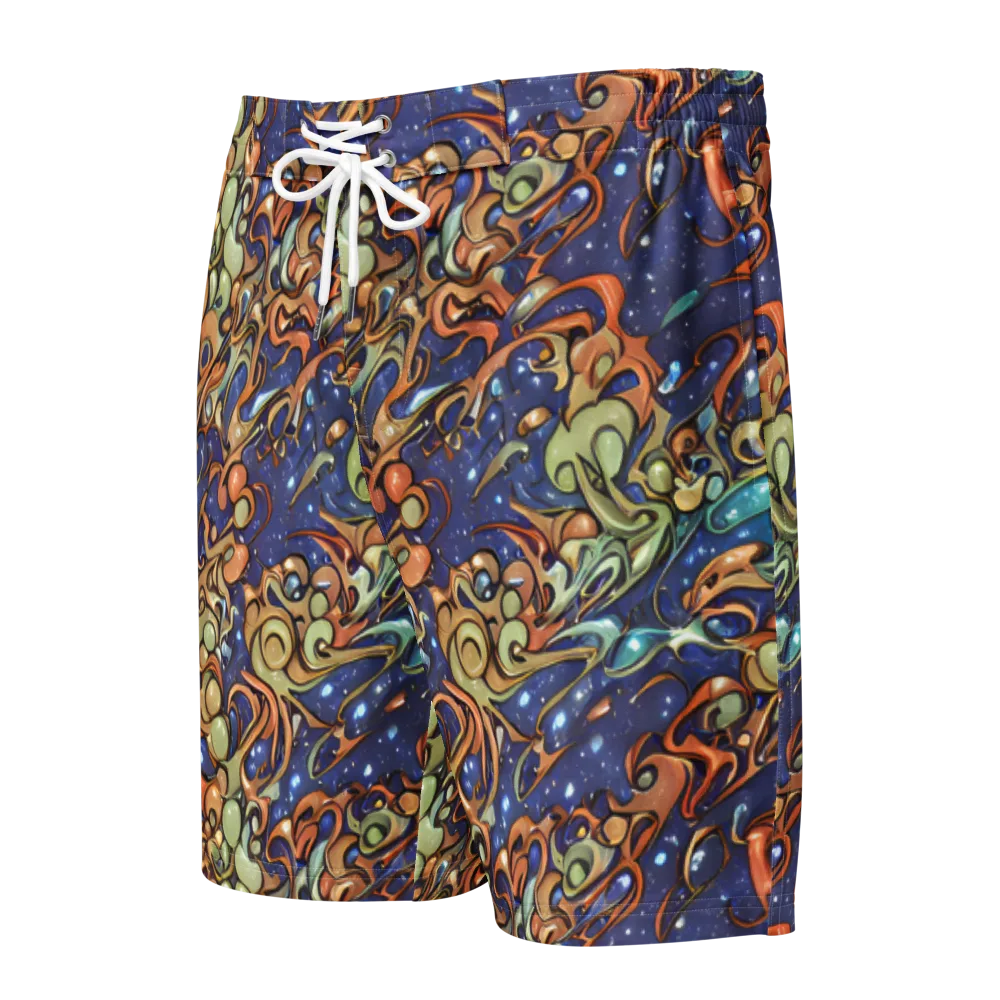 Celestial Melt on Men's Board Shorts — Front