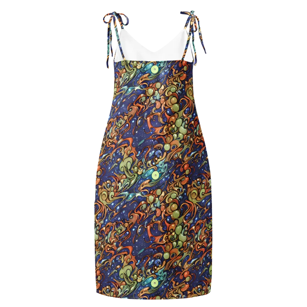 Celestial Melt on Slip Dress — Back