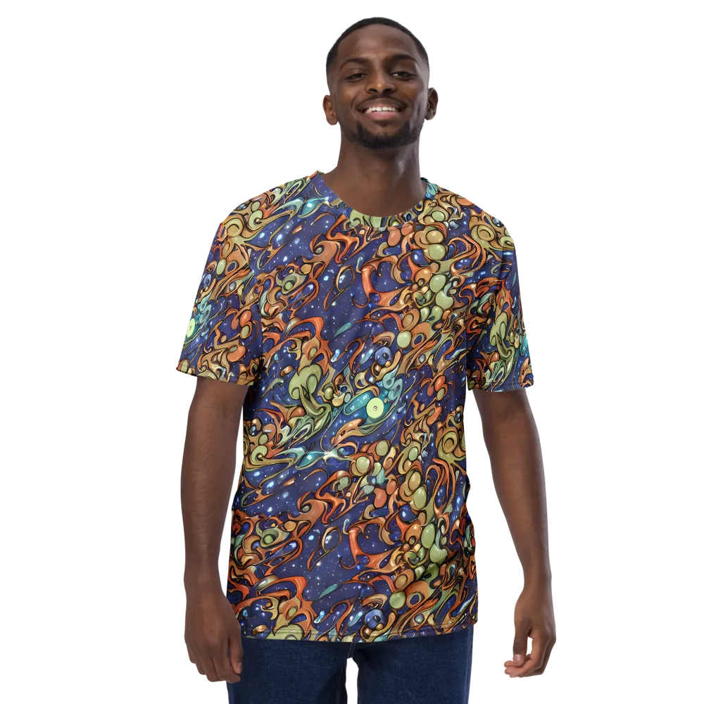 Celestial Melt on Men's Crew Neck T-Shirt — Front