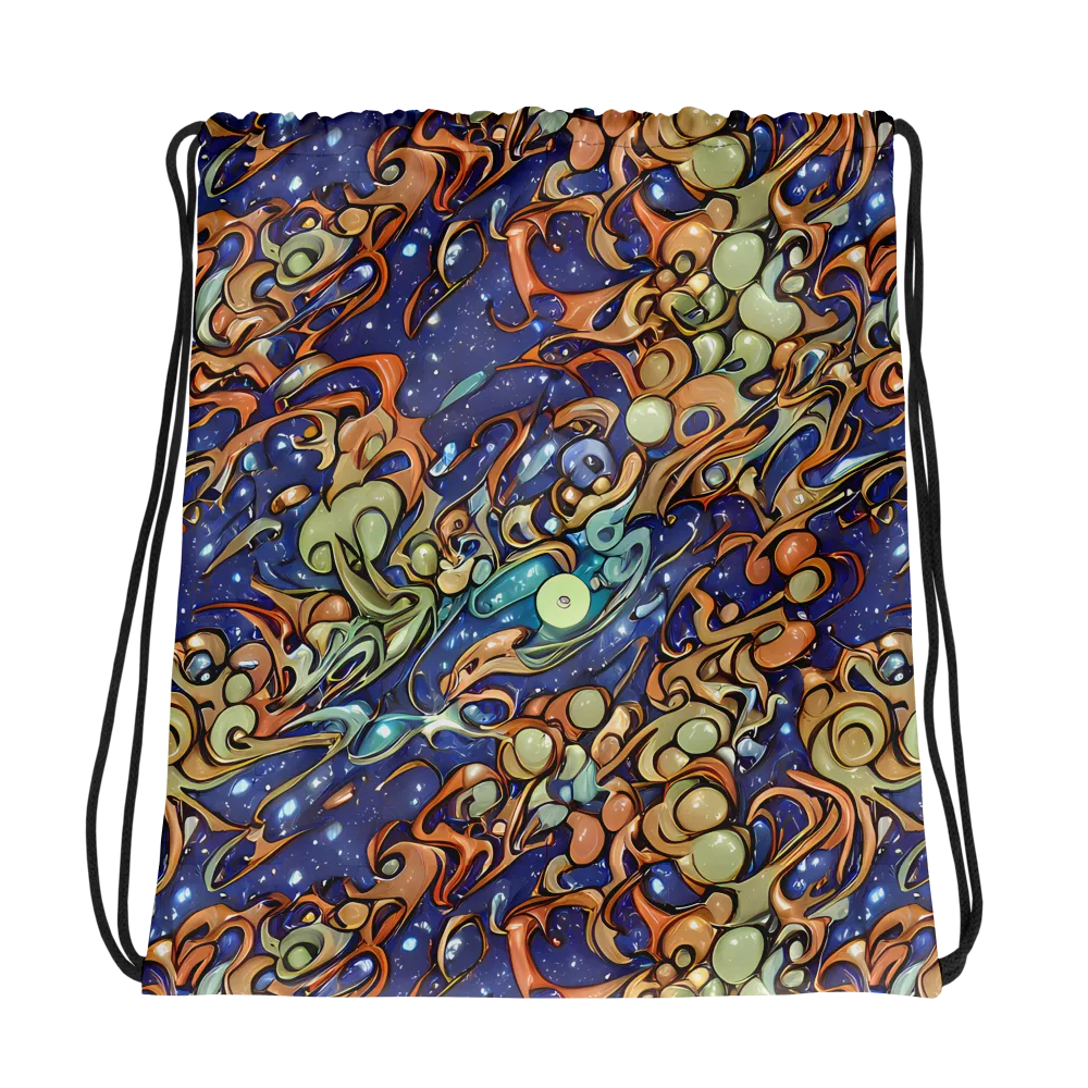 Celestial Melt on Drawstring Bag — Photo