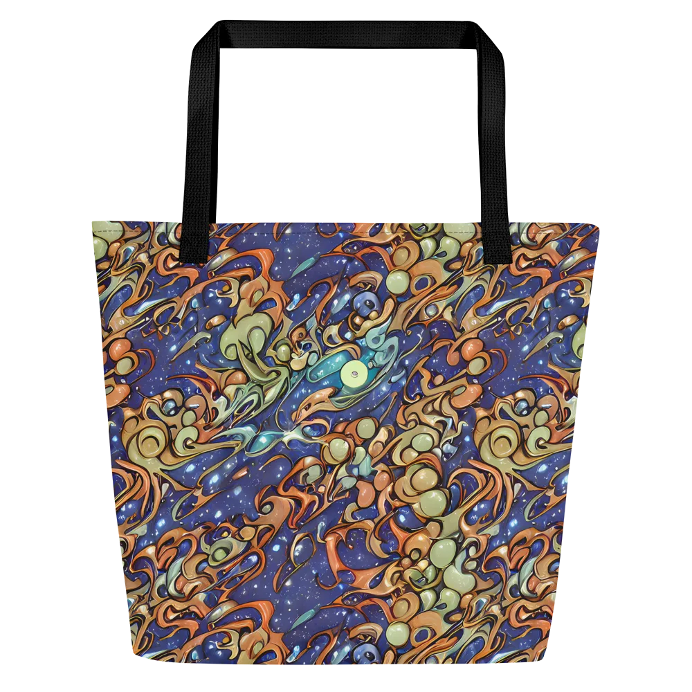 Celestial Melt on Large Tote Bag W/ Pocket — Front