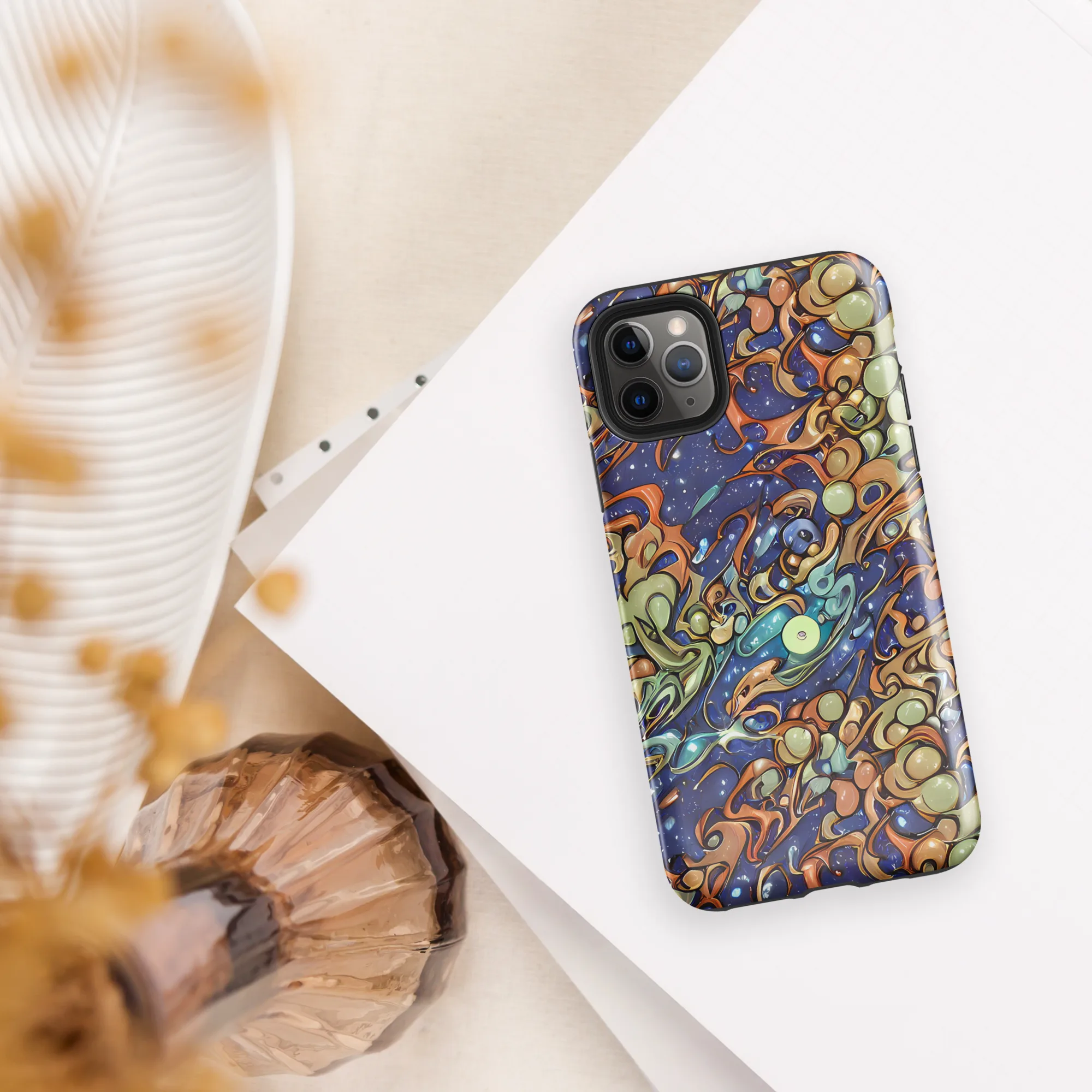 Celestial Melt on Tough Case for iPhone® — Front