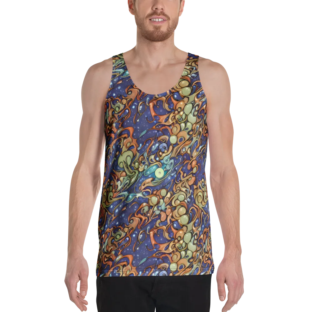 Celestial Melt on Men's Tank Top — Front