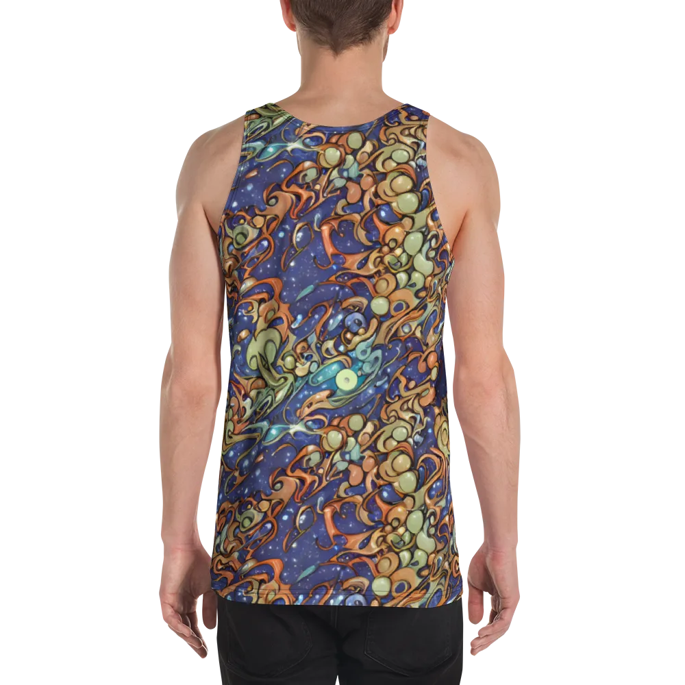 Celestial Melt on Men's Tank Top — Back