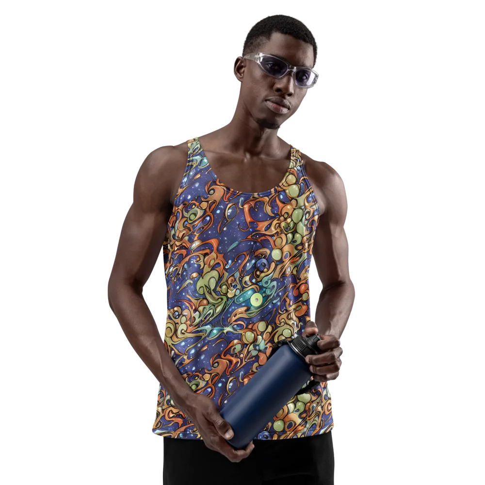 Celestial Melt on Men's Tank Top — Front