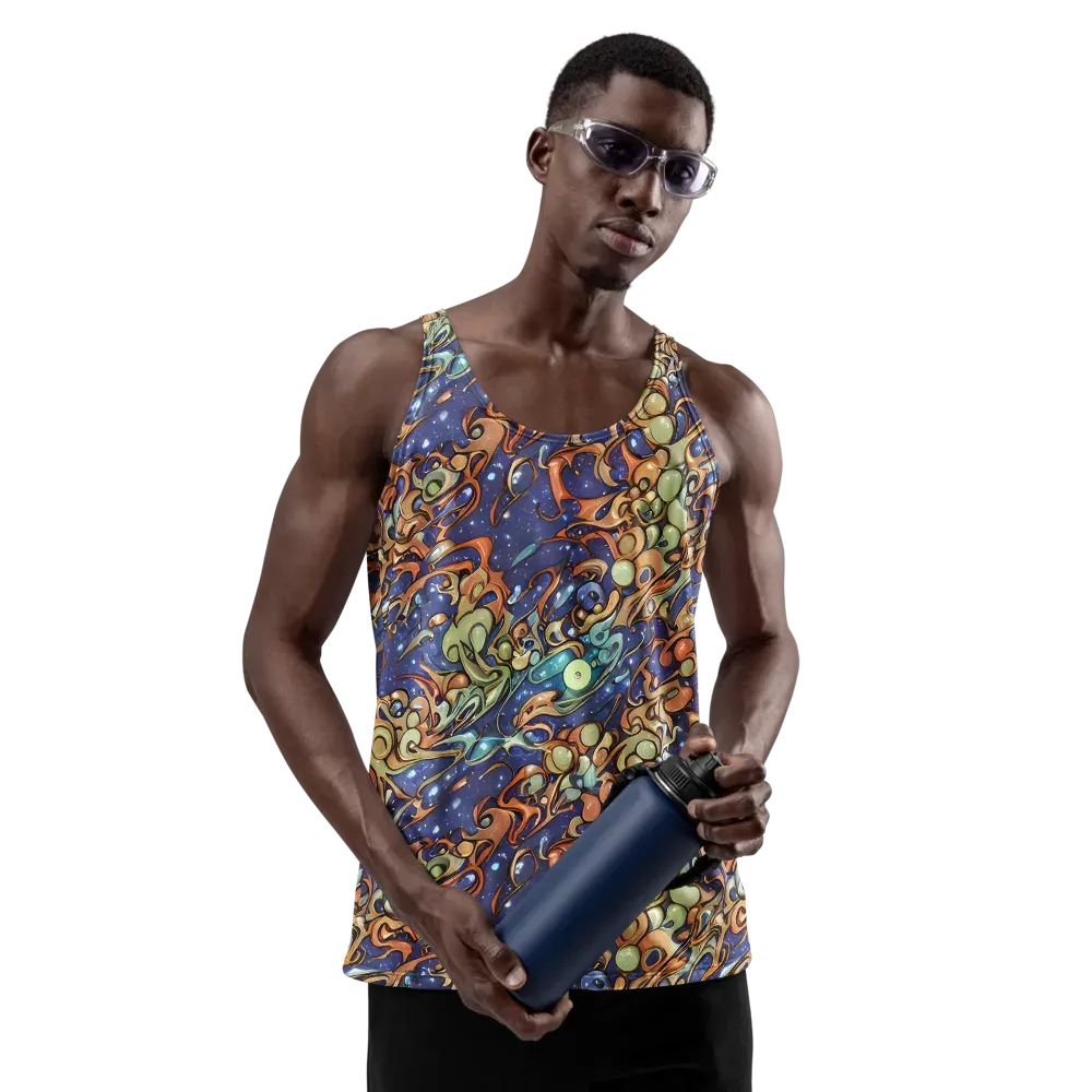 Celestial Melt on Men's Tank Top — Front