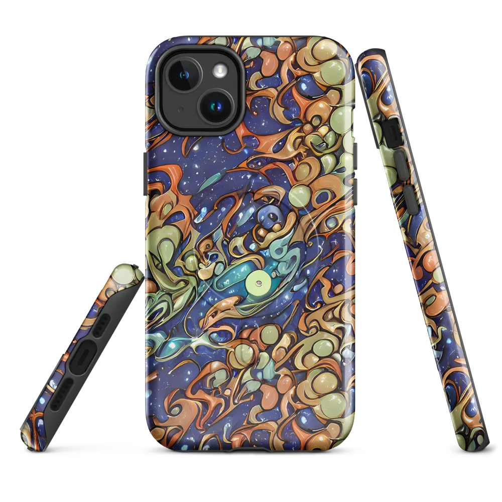 Celestial Melt on MagSafe Tough Case for iPhone® — Front