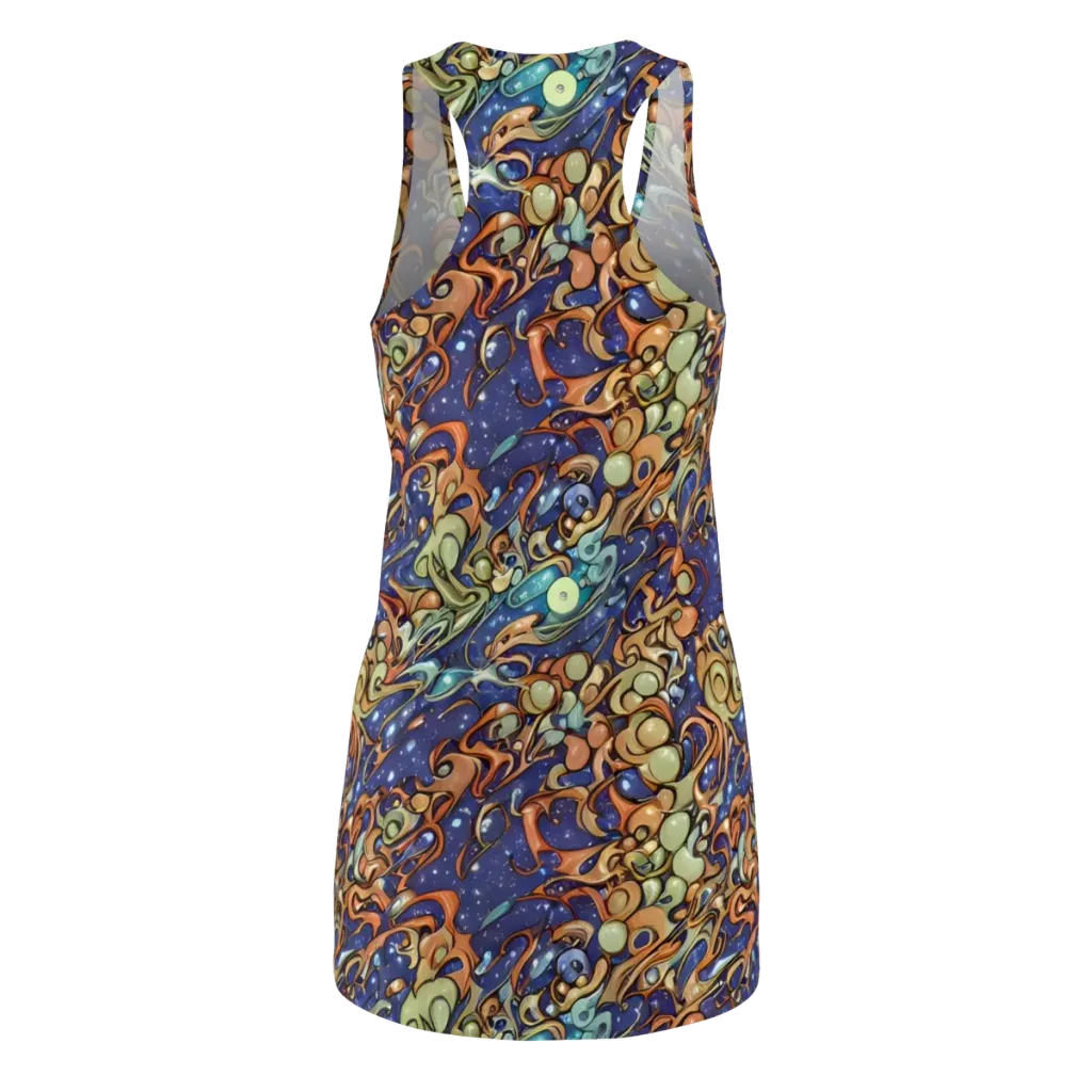 Celestial Melt on Racerback Dress — Back