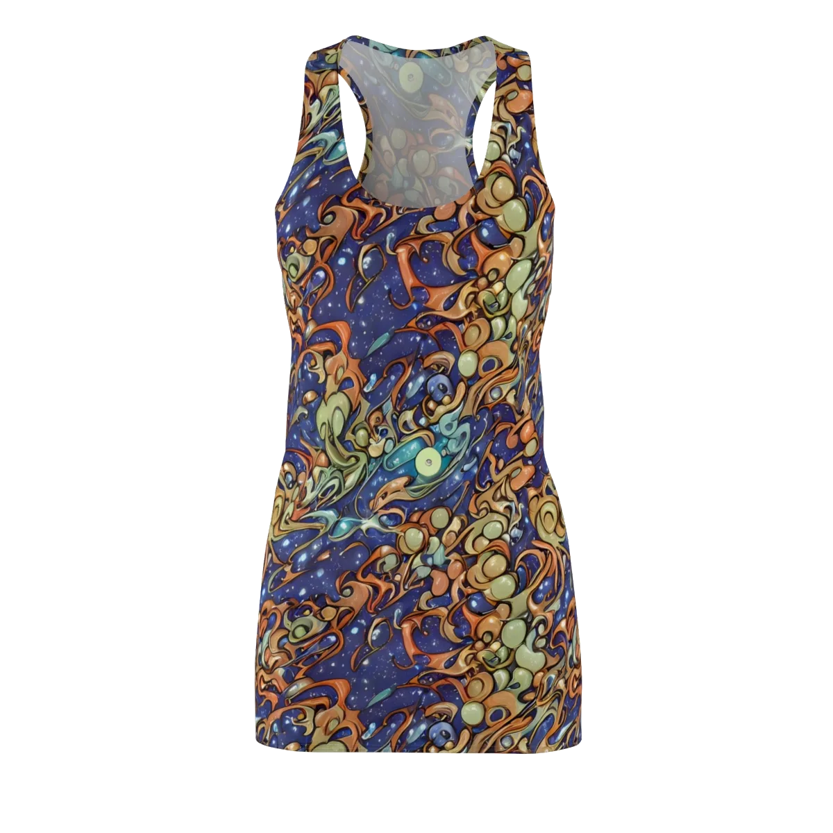 Celestial Melt on Racerback Dress — Front