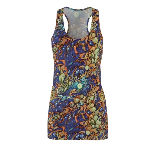 Celestial Melt on a Racerback Dress