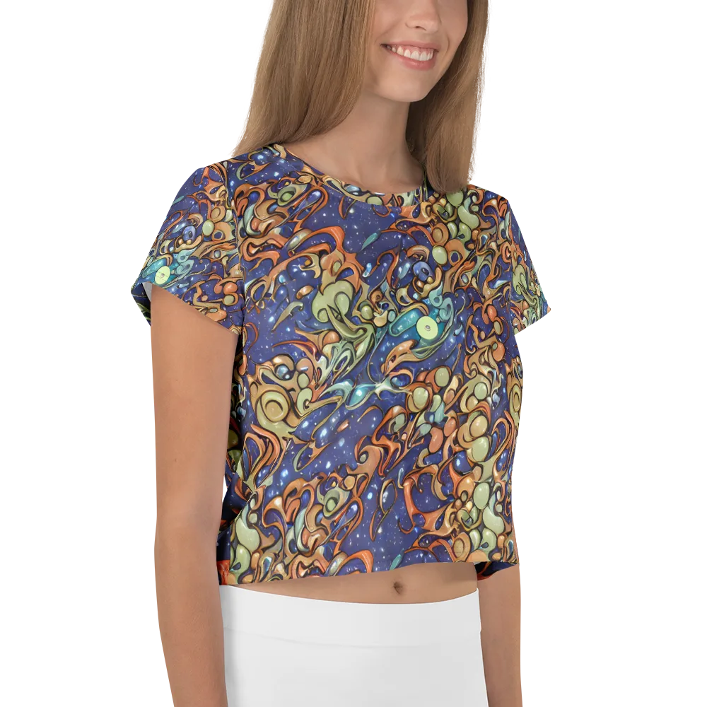 Celestial Melt on Crop Tee — Right
