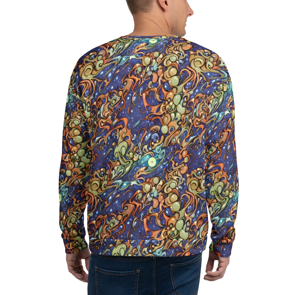 Celestial Melt on Sweatshirt — Back