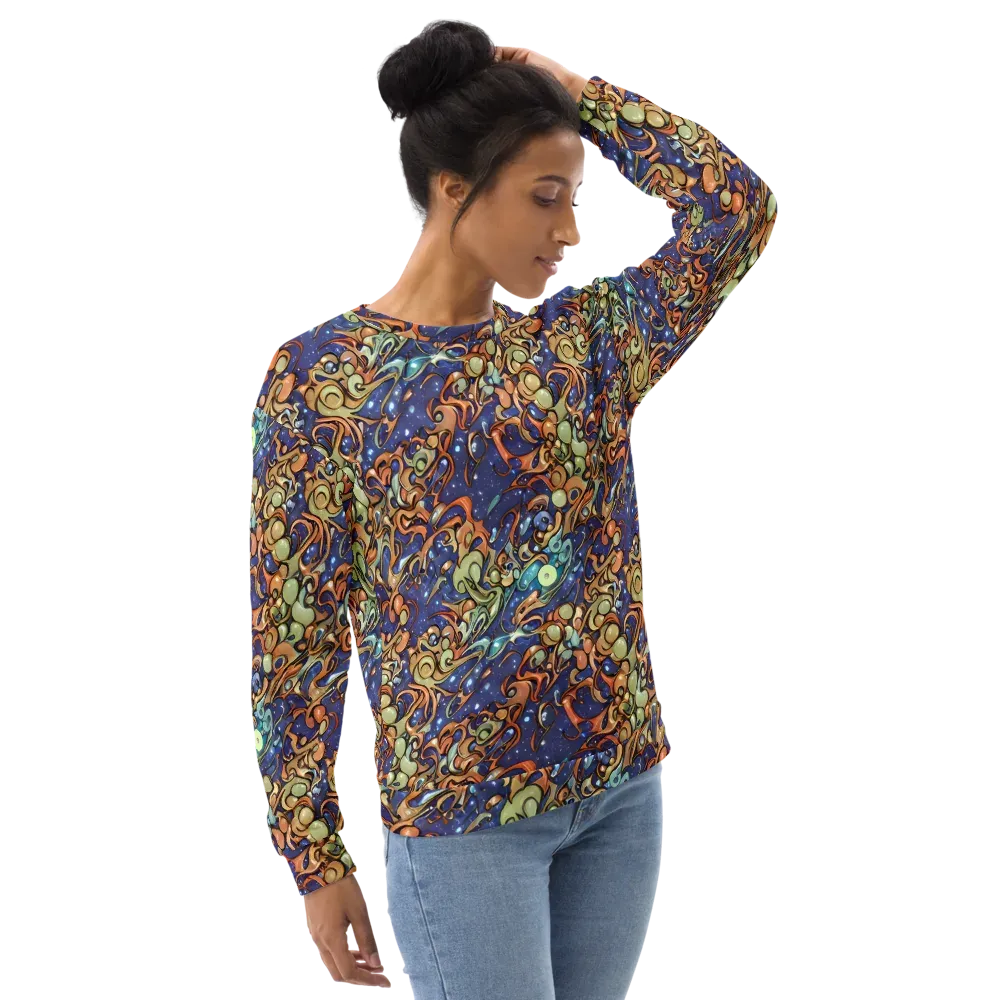 Celestial Melt on Sweatshirt — Right Front