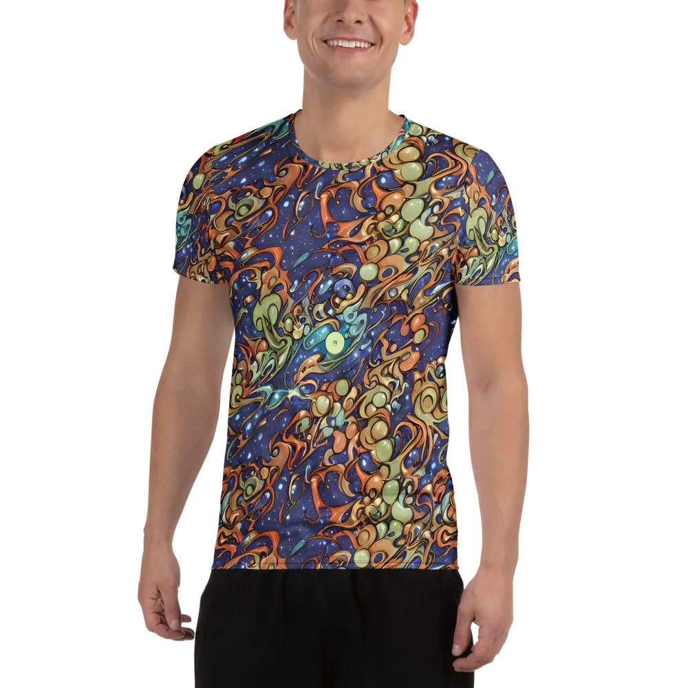 Celestial Melt on Men's Athletic T-Shirt — Front