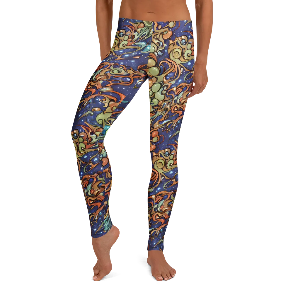 Celestial Melt on Leggings — Front