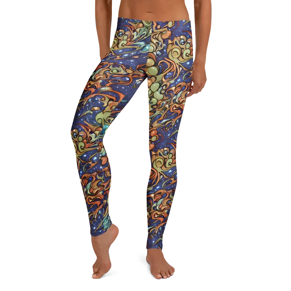 Celestial Melt on Leggings — Front