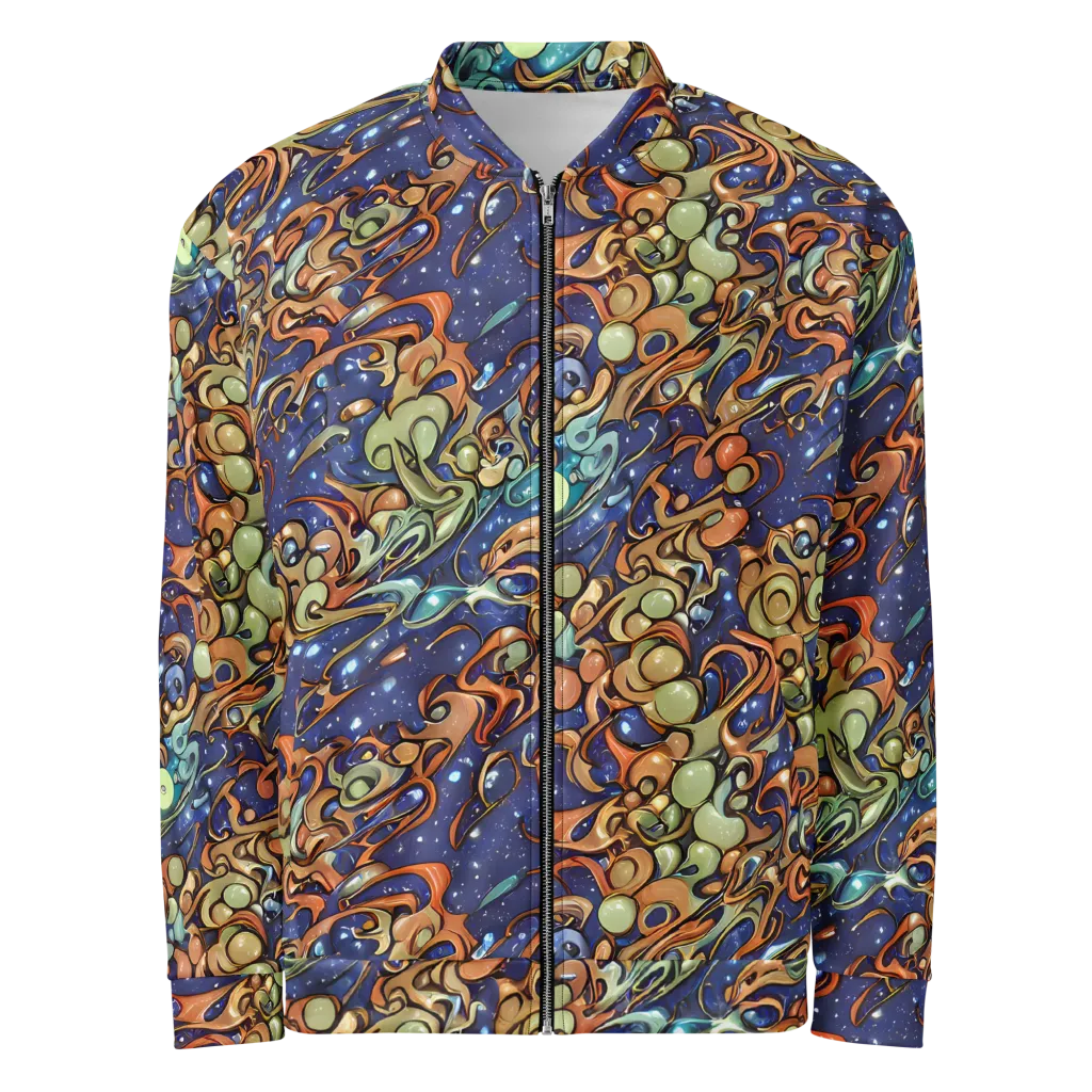 Celestial Melt on Bomber Jacket — Front