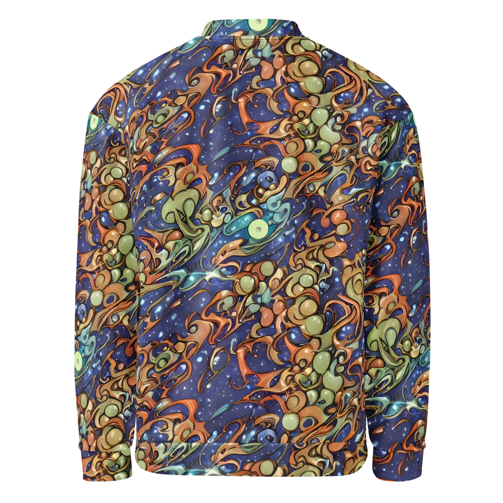 Celestial Melt on Bomber Jacket — Back