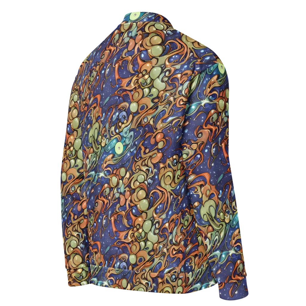 Celestial Melt on Bomber Jacket — Right Back
