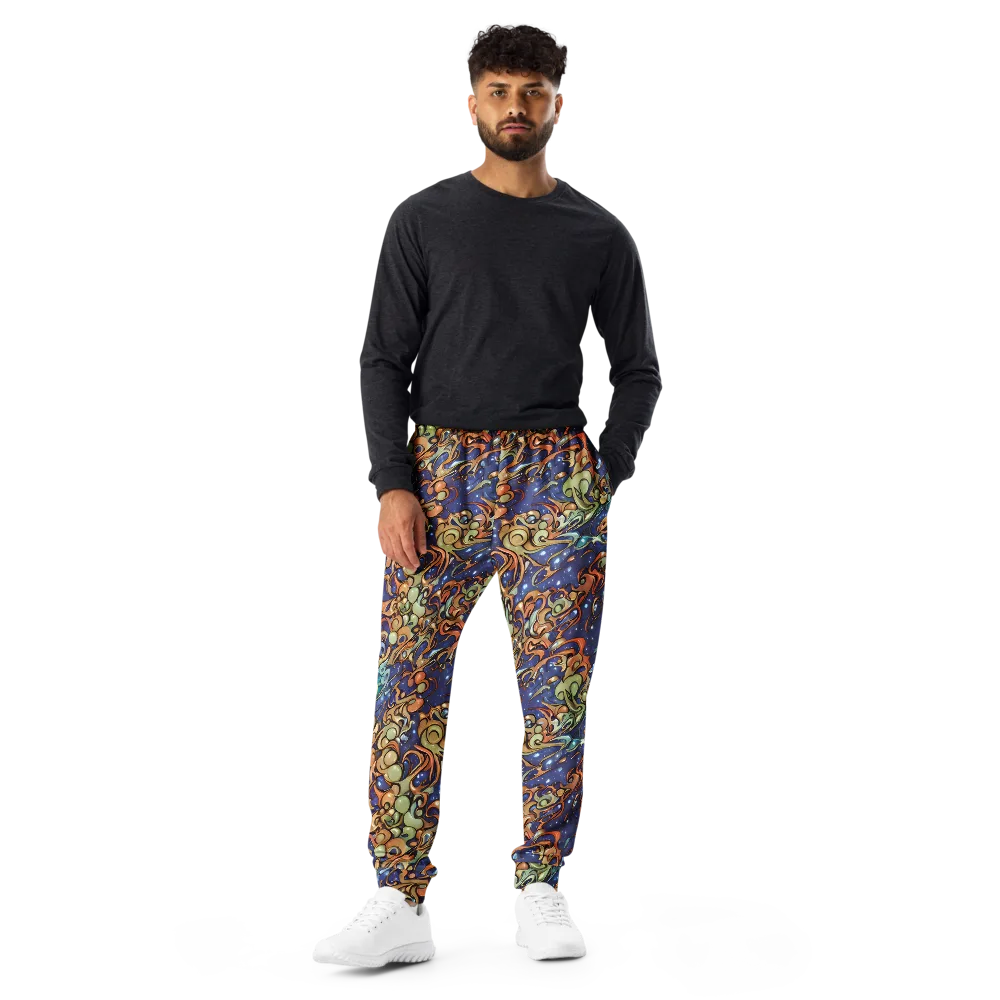 Celestial Melt on Men's Joggers — Front