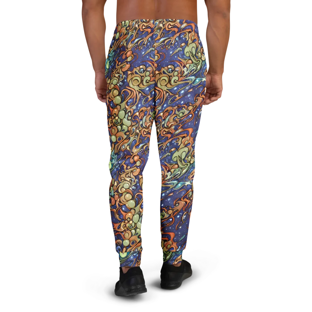 Celestial Melt on Men's Joggers — Back