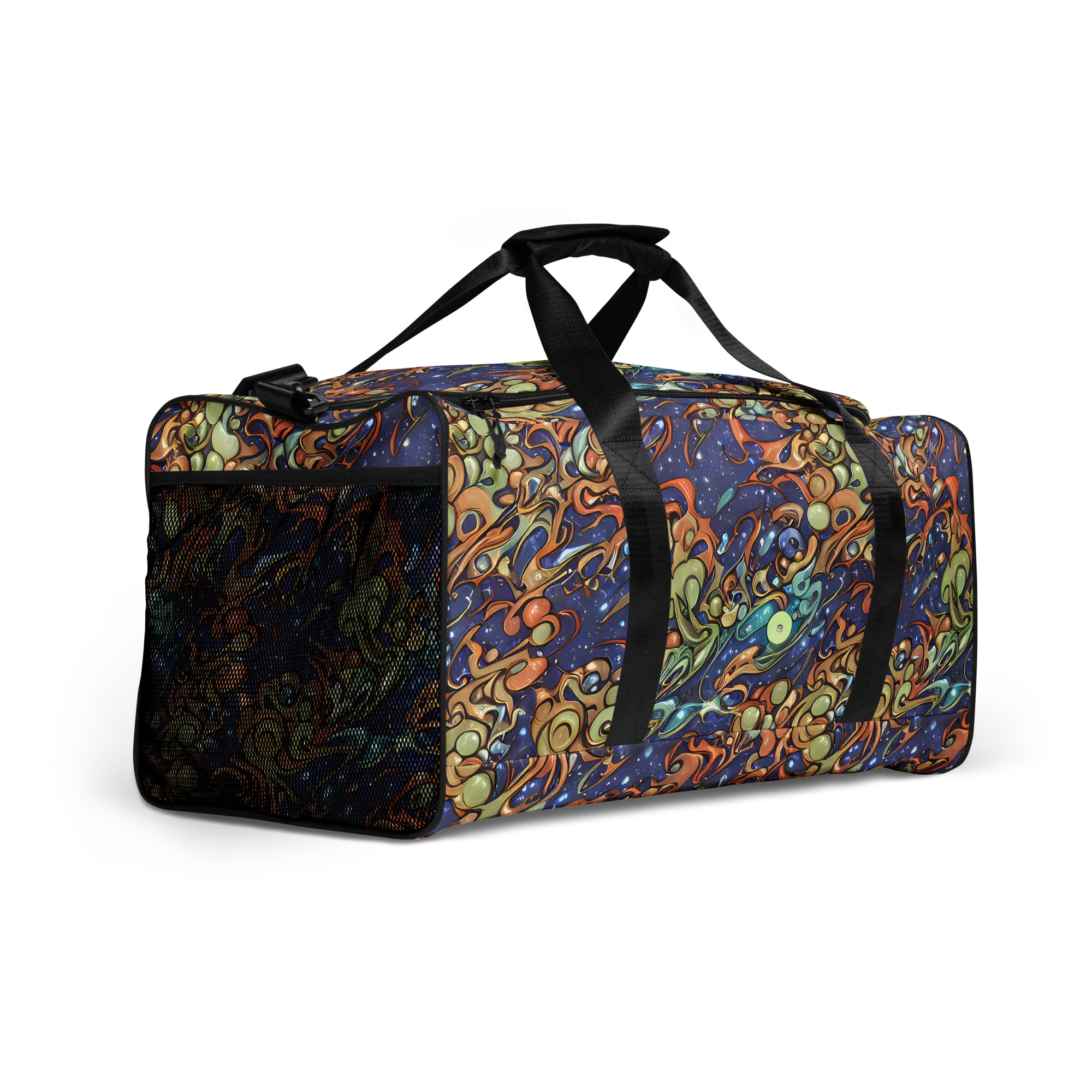 Celestial Melt on Duffle Bag — Right Front